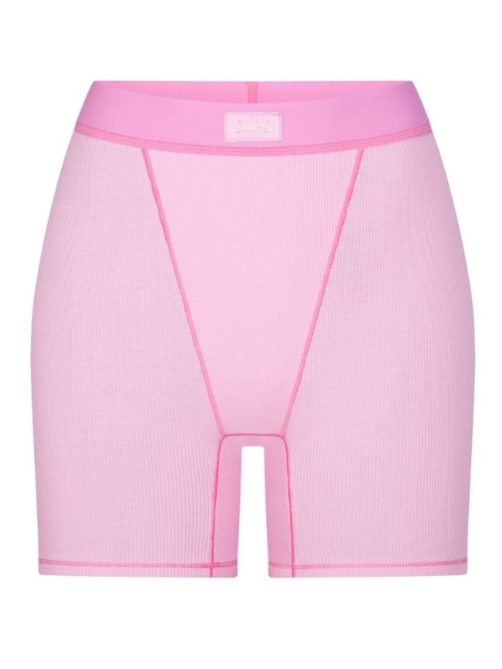 SALE rare skims bubble gum cotton rib boxer shorts